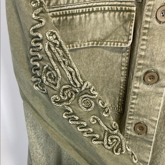 Volcom Olive Green Jean Jacket - Picture 5 of 13